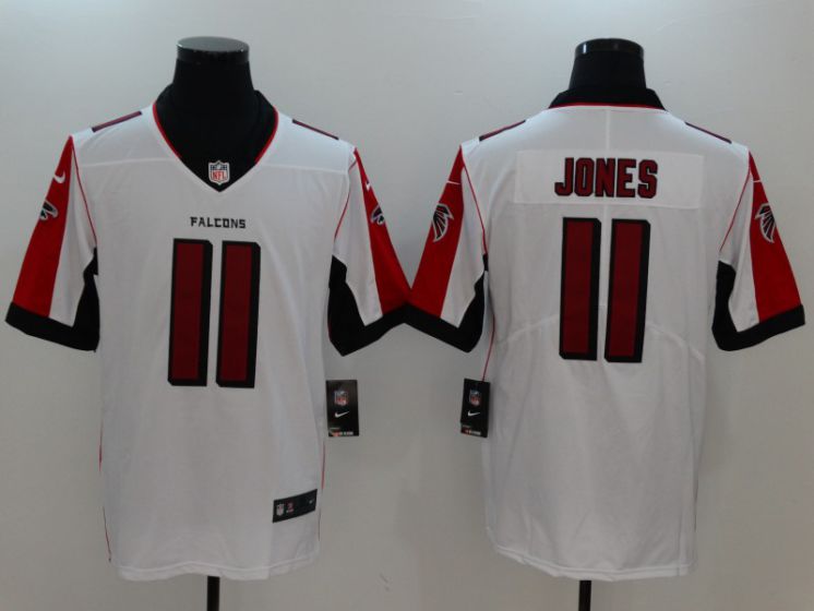 Men Atlanta Falcons 11 Jones White Nike Vapor Untouchable Limited NFL Jerseys